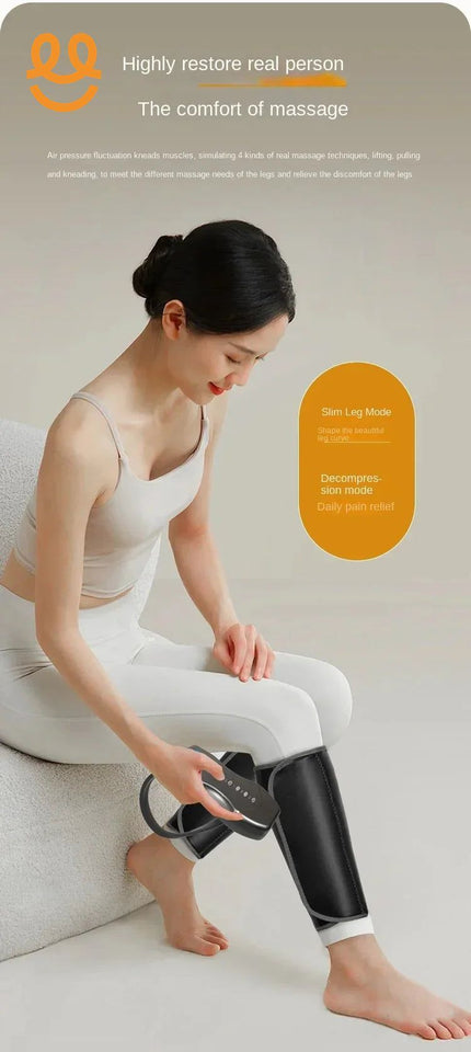 Electric Leg Massager – Pain Relief with Kneading Therapy