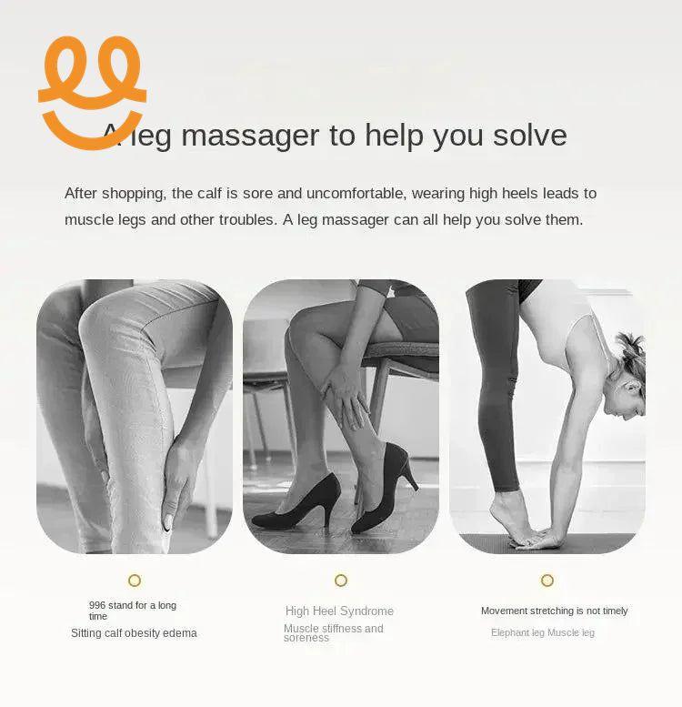 Electric Leg Massager – Pain Relief with Kneading Therapy