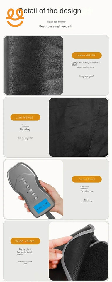 Electric Leg Massager – Pain Relief with Kneading Therapy