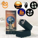 Mini Projection Lamp, Projector Lights with 2 Projection Film.