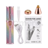2‑in‑1 Electric Eyebrow Trimmer & Facial Hair Remover for Women - Compact & Rechargeable