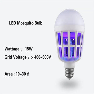 2-in-1 LED Electric Mosquito Killer Bulb & Lamp