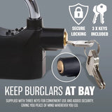 Heavy Duty Anti-Theft Siren Alarm Lock