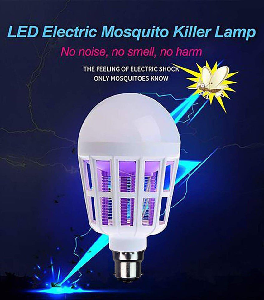 2-in-1 LED Electric Mosquito Killer Bulb & Lamp